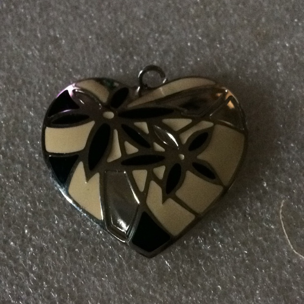 Vintage enamel pendent